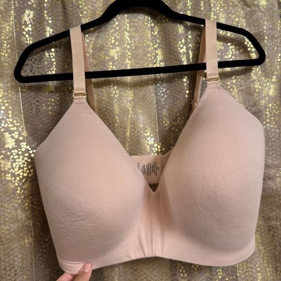 ThirdLove 24/7 Pima Cotton Wireless Bra Bundle Soft Pink White 42G - Picture 6 of 10
